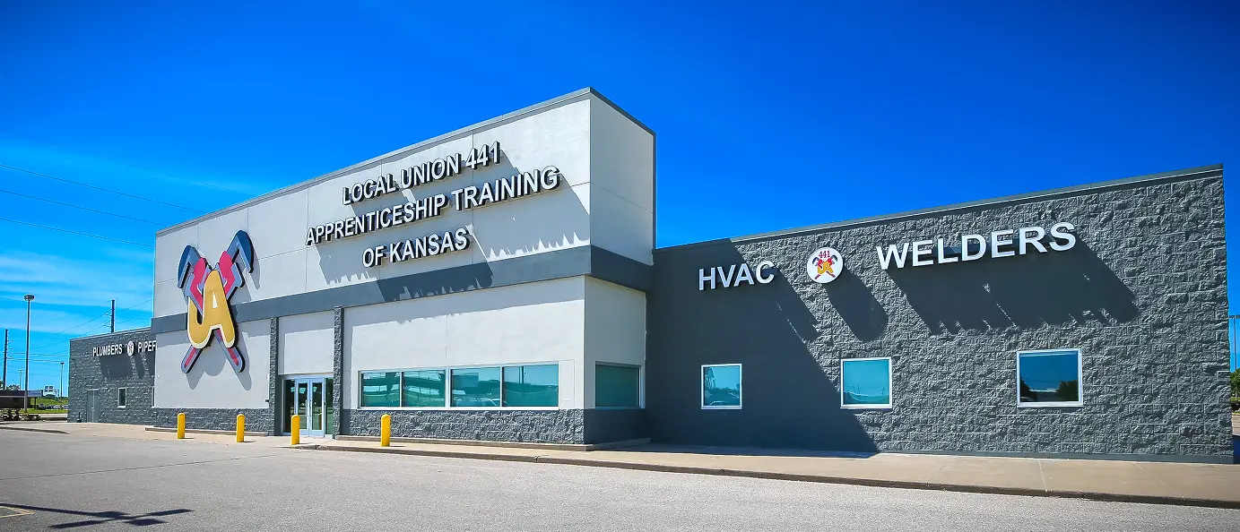 Building exterior of Local Union 441 Apprenticeship Training of Kansas