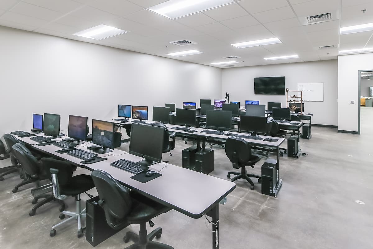 Computer lab classroom