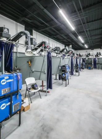 A lab with fumedog brand machines