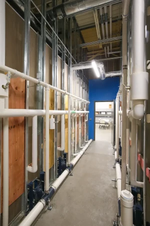 Pipes in a facility