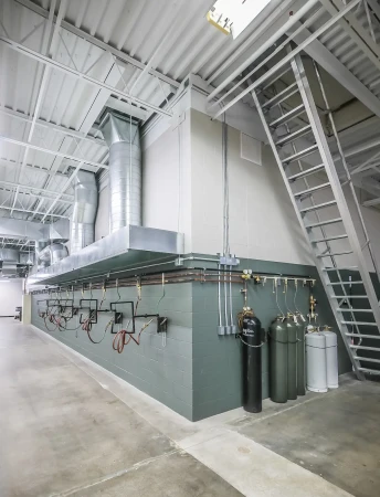 Plumbing in a facility